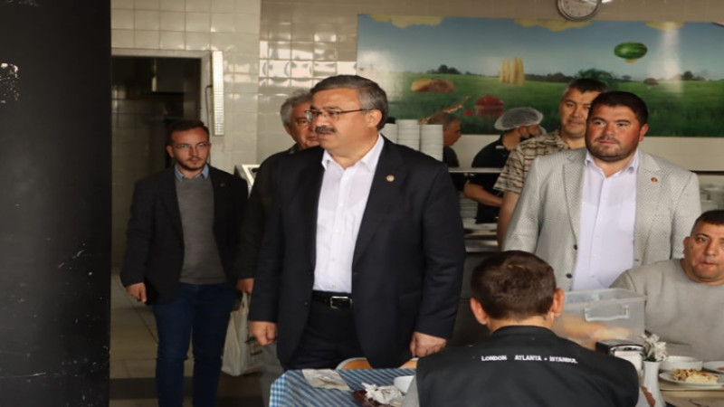 İbrahim Yurdunuseven Organize Sanayi Bölgesi'ni ziyaret etti