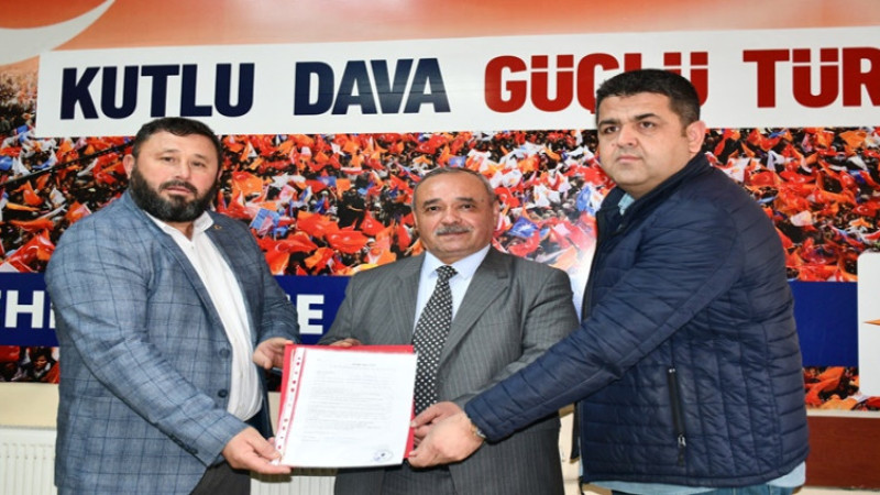 Şahin, 2. dönem belediye başkanlığı için aday adaylığını açıkladı