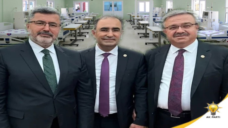 AK Parti vekillerinden diyaliz hastaları için Sinanpaşa’ya müjde