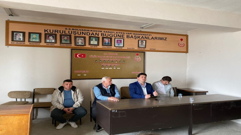 Başkan Derviş Aynacı, esnafın taleplerini ilk ağızdan dinledi