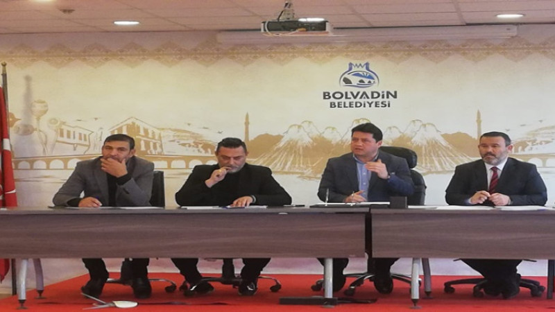 Başkan Derviş Aynacı, ilk Meclis toplantısını yaptı 