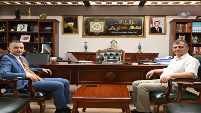 Emirdağ Kaymakamı Osman Bilici'den Başkan Koyuncu'ya veda ziyareti