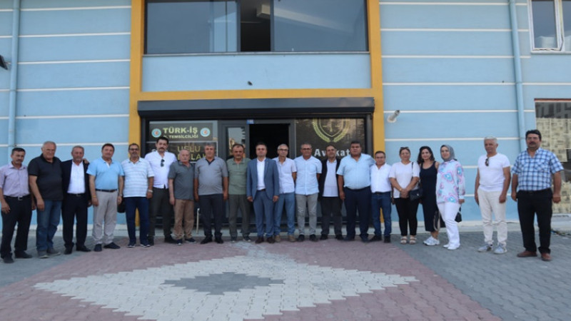 TÜRK-İŞ İl Temsilciliğinde sendika temsilcileri bir araya geldi