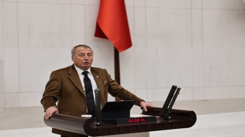 Vekil Olgun, Adalet Bakanlığı bütçe görüşmesinde bir konuşma yaptı