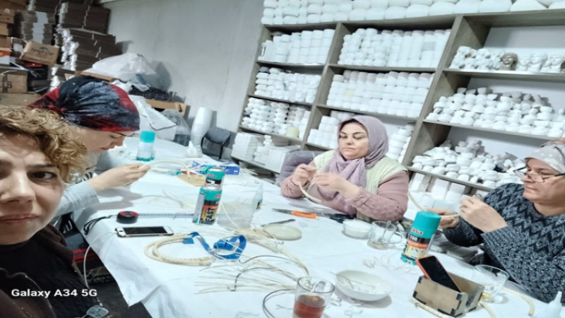 Çobanlar Kadın Kooperatifi üretmeye devam ediyor