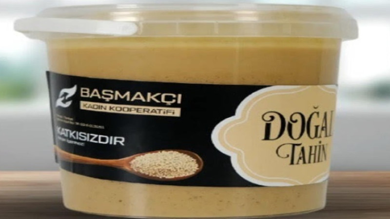Başmakçılı Kadınlar Doğal Tahin ve Köpük Helva üretimi yapıyor