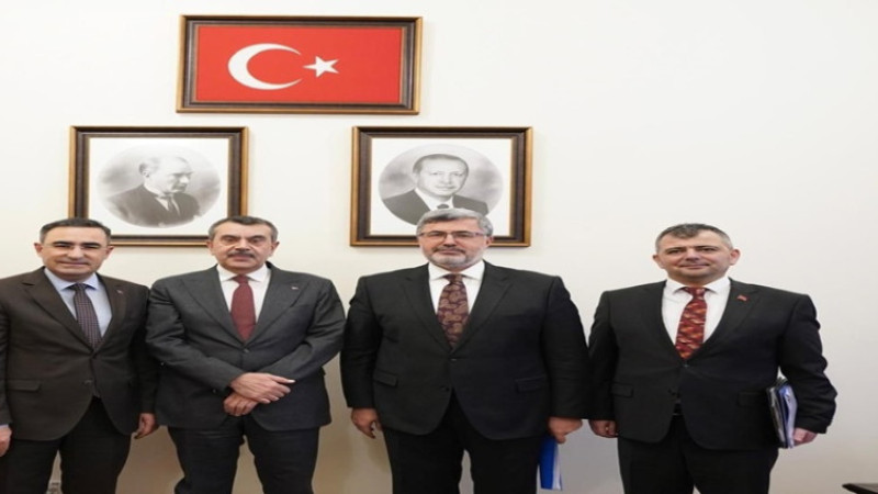 Serkan Koyuncu’dan Milli Eğitim Bakanı Yusuf Tekin’e Ziyaret