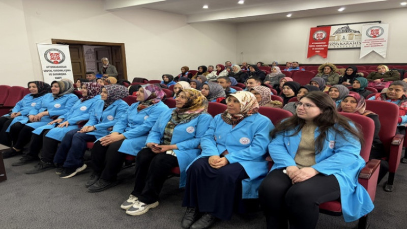 Vefa Ekiplerine sıfır atık eğitimi
