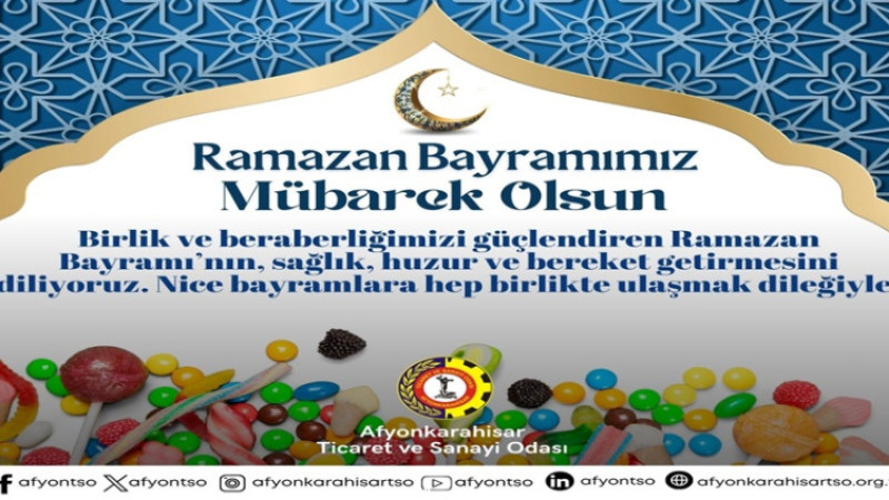 Serteser, Ramazan Bayramı dolayısı ile bir mesaj yayımladı