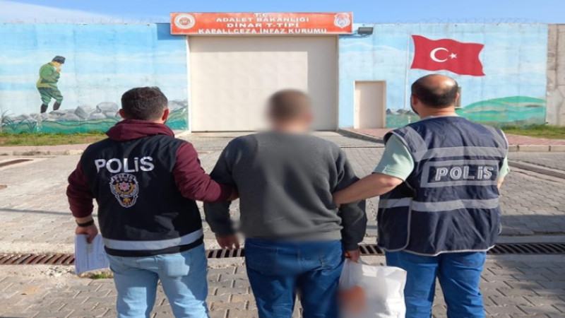 Kasten Öldürme suçundan hapis cezası bulunan kişi yakalandı
