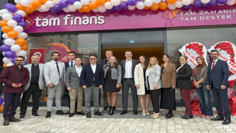 Tam Finans 40. şubesini Afyon’da hizmete açtı
