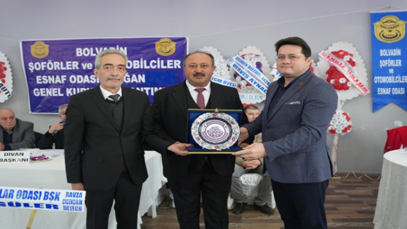 Bolvadin Şoförler ve Otomobilciler Odası Genel Kurulu gerçekleştirildi