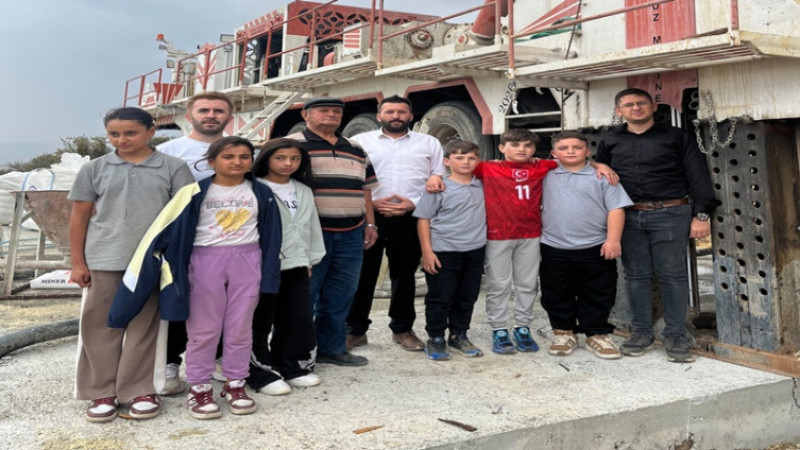 Akharım'da jeotermal sıcak su sondaj çalışmaları başladı 