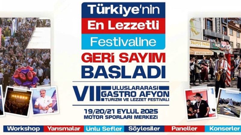 Lezzet tutkunları Afyonkarahisar'da GastroAfyon'da buluşuyor