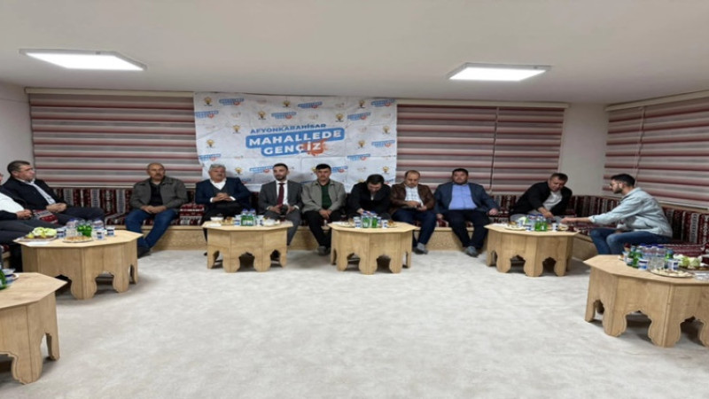 AK Gençlik, belde ziyaretlerine tam gaz devam ediyor