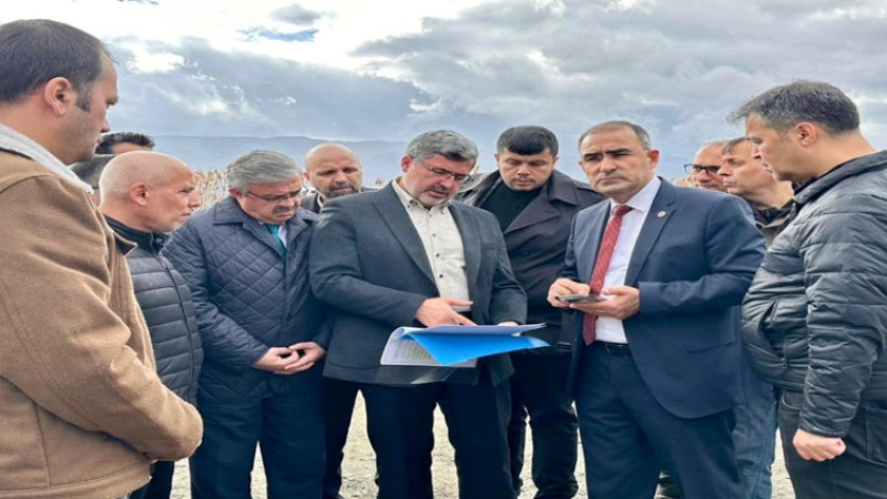 Milletvekili Arslan, kuraklığa karşı yapılan su çalışmalarını anlattı