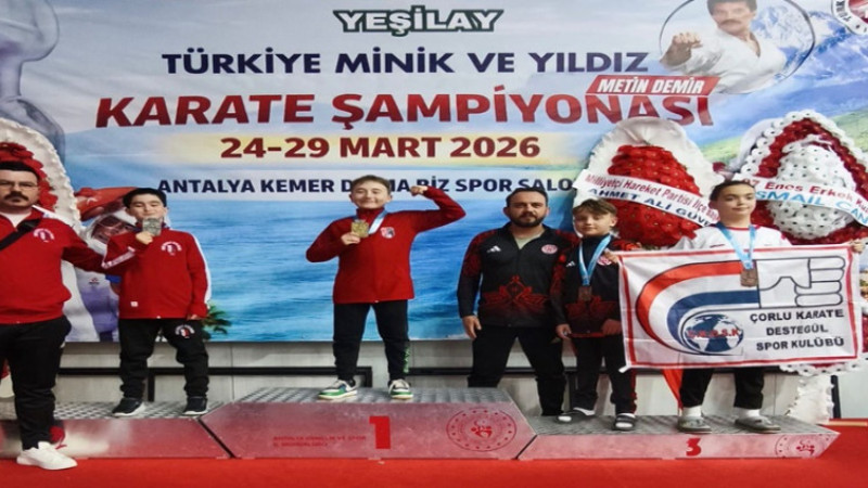 Afyon'un Genç Karatecileri, Türkiye arenasında parladı
