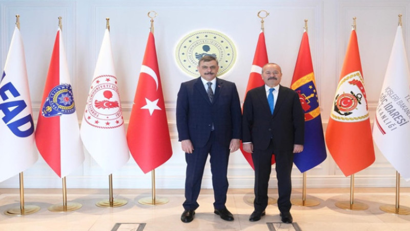 Taytak’tan İçişleri Bakanı Çiftçi’ye hayırlı olsun ziyareti