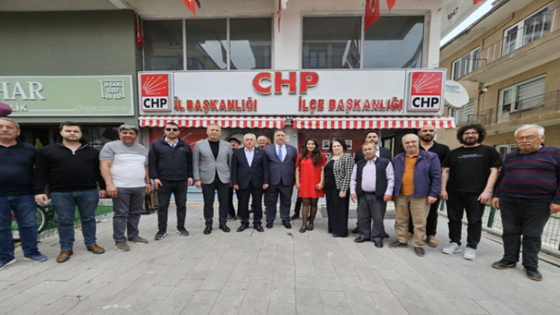İYİ Parti Heyetinden CHP İl Başkanlığına ziyaret
