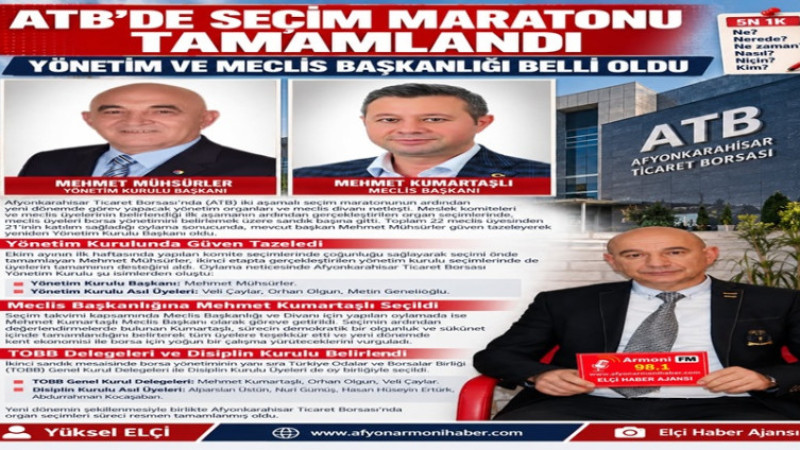 Mehmet Mühsürler Yönetim Kurulu, Mehmet Kumartaşlı Meclis Başkanı Oldu